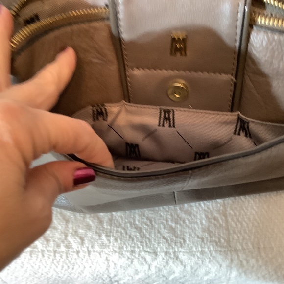 Antonio Melani hand shoulder dark gray purse - Picture 10 of 16